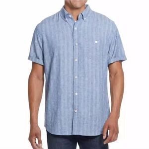 Weatherproof® Vintage Men's Short Sleeve Linen Woven Shirt